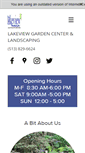 Mobile Screenshot of lakeviewgardencenter.com